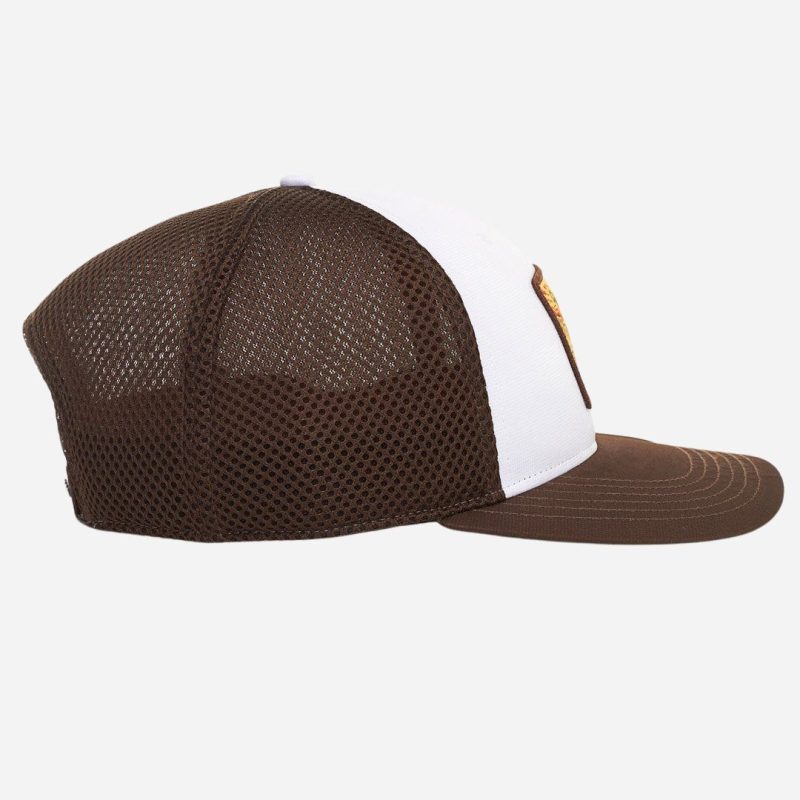 WesternAloha TakeItEasySnapback Brown White2